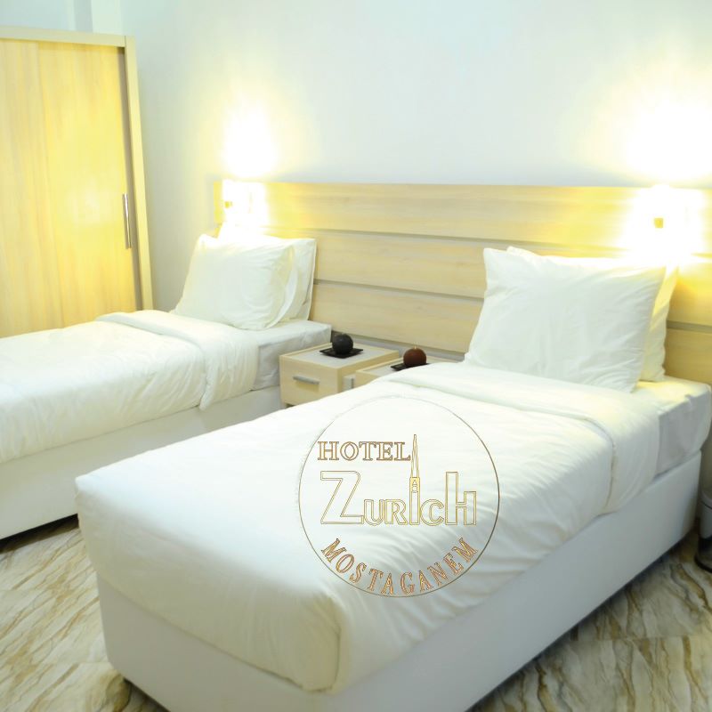 Chambres Single/twins Hôtel Zurich Mostaganem
